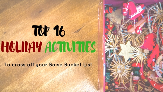 holiday activiites top list
